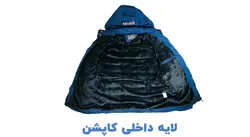 کاپشن بادی مردانه سرمه ای کد 205