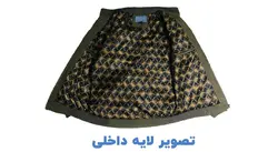 کاپشن نیم تنه مردانه رنگ قهوه ای کد 210