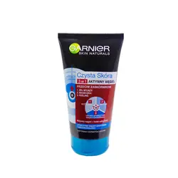 ژل شستشوی سه منظوره صورت گارنیر زغال فعال