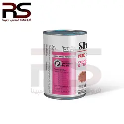 کنسرو پته شایر مخصوص گربه میانسال با طعم مرغ و بوقلمون 400 گرم