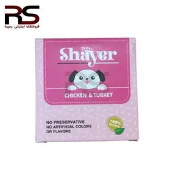 کنسرو نچرال شایر توله سگ با طعم مرغ و بوقلمون 120گرم