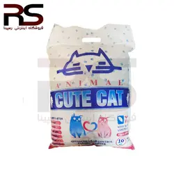 خاک بستر گربه کیوت کت گرانول رنگی 10 کیلوگرم