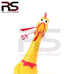 اسباب بازی مرغ صدا دار مخصوص سگ و گربه