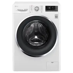 ماشین لباسشویی 9 کیلویی ال جی سفید مدل F4J6 - ری کالا