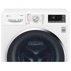 ماشین لباسشویی 9 کیلویی ال جی سفید مدل F4J6 - ری کالا