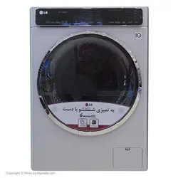 خرید ماشین لباسشویی 10.5 کیلویی ال جی نقره ای مدل WM-L1050ST - ری کالا