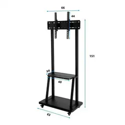 پایه ایستاده تلویزیون نمایشگاهی سایز 40 تا 65 اینچ