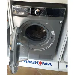 ماشین لباسشویی پاکشوما 8 کیلویی نقره ای مدل BWF-40808ST