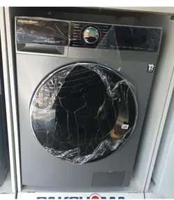 ماشین لباسشویی پاکشوما 8 کیلویی نقره ای مدل BWF-40808ST