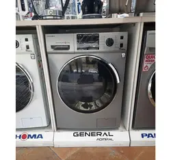 ماشین لباسشویی پاکشوما 7 کیلویی نقره ای مدل BWF-40714 ST