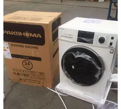 ماشین لباسشویی پاکشوما 7 کیلویی نقره ای مدل BWF-40714 ST