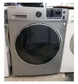 ماشین لباسشویی کم مصرف پاکشوما 9 کیلویی مدل BWF-40901 ST نقره ای | ری کالا