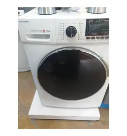 ماشین لباسشویی کم مصرف پاکشوما 9 کیلویی مدل BWF-40901 ST نقره ای | ری کالا