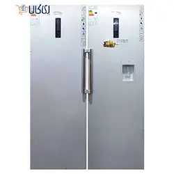 یخچال فریزر دوقلو الکترواستیل سفید چرمی مدل Electrosteel ES24LW Refrigerator