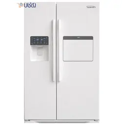 یخچال فریزر ساید بای ساید الکترواستیل سفید چرمی مدل Electrosteel ES51LW Refrigerator
