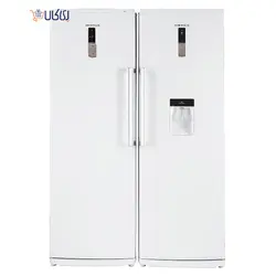 یخچال فریزر دوقلو امرسان سفید مدل Emersun FN15D-RH15D Refrigerator