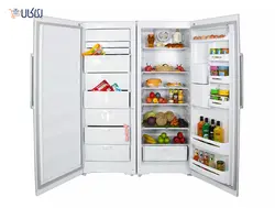 یخچال فریزر دوقلو پارس سفید مدل بوران