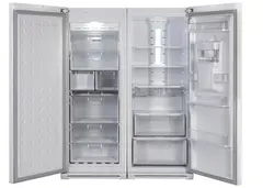 یخچال فریزر دوقلو هیمالیا سفید چرمی مدل آیس پول - ری کالا