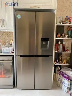 یخچال چهار درب ایکس ویژن ساید بای ساید تیتانیوم مدل X.Vision TF540 AGD