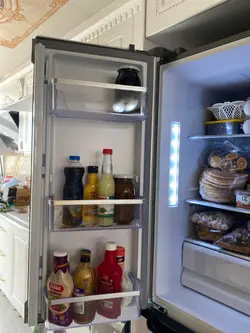 یخچال چهار درب ایکس ویژن ساید بای ساید تیتانیوم مدل X.Vision TF540 AGD