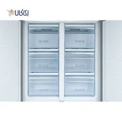 یخچال چهار درب ایکس ویژن ساید بای ساید تیتانیوم مدل X.Vision TF540 AGD