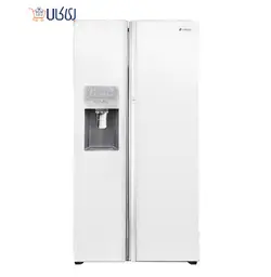 ساید بای ساید سه درب اسنوا سفید سری گالری مدل SN8-3320GW - ری کالا