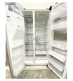 ساید بای ساید سه درب اسنوا سفید سری گالری مدل SN8-3320GW - ری کالا