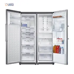 یخچال فریزر دوقلو اسنوا تیتانیوم مدل نیو کویین SN5-0190/SN6-0190TI - ری کالا