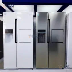 ساید بای ساید هارمونی اسنوا مدل SN8-2340SS رنگ استیل | ظرفیت 32 فوت