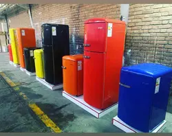 یخچال فریزر رنگی سینجر سری رویال کلاسیک مشکی مدل R3 - فروشگاه ری کالا