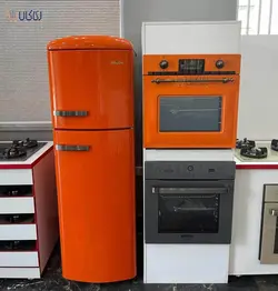 یخچال فریزر رنگی سینجر سری رویال کلاسیک مشکی مدل R3 - فروشگاه ری کالا