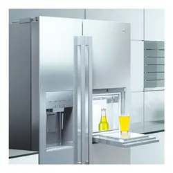 یخچال فریزر ساید بای ساید دوو پارامو استیل مدل DS-3020SS