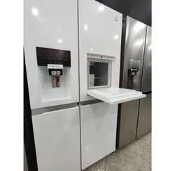 یخچال فریزر ساید بای ساید دوو پرایم جونیور سفید متالیک مدل DS-3325MW
