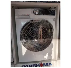 ماشین لباسشویی پاکشوما 9 کیلویی نقره ای مدل BWF-40107 ST