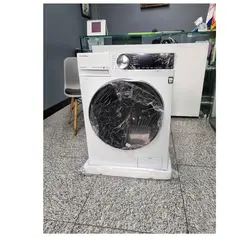 ماشین لباسشویی پاکشوما 9 کیلویی نقره ای مدل BWF-40107 ST