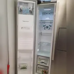 یخچال فریزر ساید بای ساید سفید دوو مدل D4S-2915MW | قیمت و خرید یخچال فریزر ساید