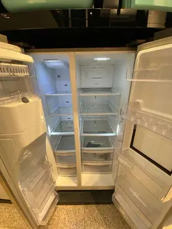 یخچال فریزر ساید بای ساید امرسان سفید مدل روسو RFR3292D