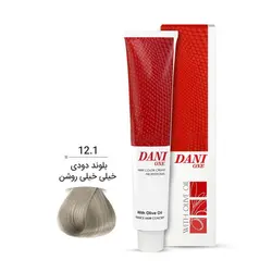 دنی وان رنگ دودی dani one hair color 12/1