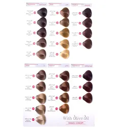 دنی وان رنگ ترکیبی dani one hair color 8/316