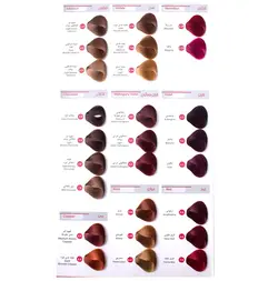 دنی وان رنگ زیتونی dani one hair color 3/7