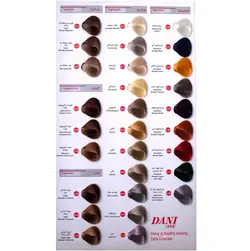 دنی وان رنگ کاراملی dani one hair color 8/08