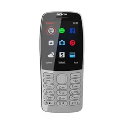 گوشی موبایل نوکیا Nokia 210 دو سیم کارت ظرفیت 16 مگابایت