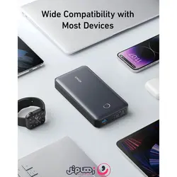 پاوربانک 24,000 میلی‌ آمپر 65 واتی انکر مدل Anker 537 Power Bank (PowerCore 24K for Laptop) A1379