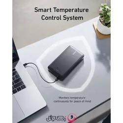پاوربانک 24,000 میلی‌ آمپر 65 واتی انکر مدل Anker 537 Power Bank (PowerCore 24K for Laptop) A1379
