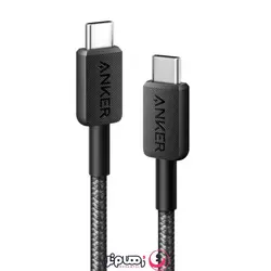 کابل تبدیل Type-C به Type-C انکر مدل Anker A322 Type-C to Type-C A81F5 طول ۰.۹ متر