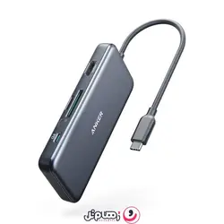 هاب 7 پورت انکر مدل Anker PowerExpand+ (7-in-1) A8346 با کابل Type-C