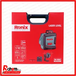 تراز لیزری دو خط ۳۶۰ درجه با قابلیت شاقول RH-9504 رونیکس