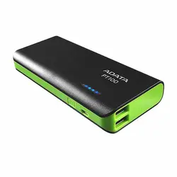 شارژر همراه ای دیتا مدل PT100 ظرفیت 10000 میلی آمپر ساعت