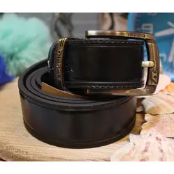 کمربند چرم مردانه (DIESEL) کد 573