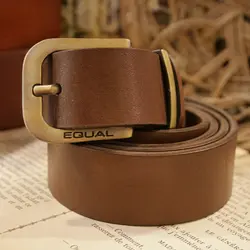 کمربند چرم مردانه (EQUAL) کد 326